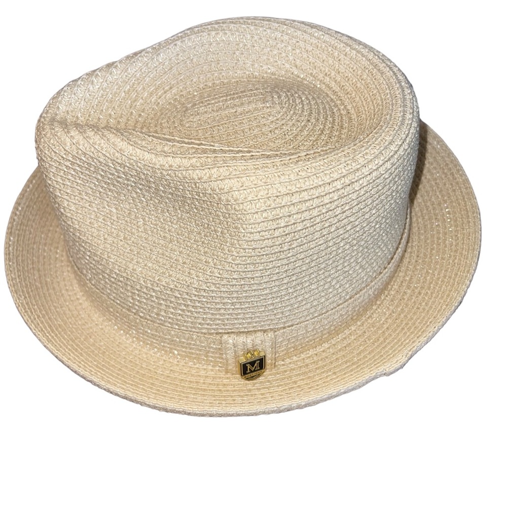 Montique International Mens Medium 1848 Two Tone Hat